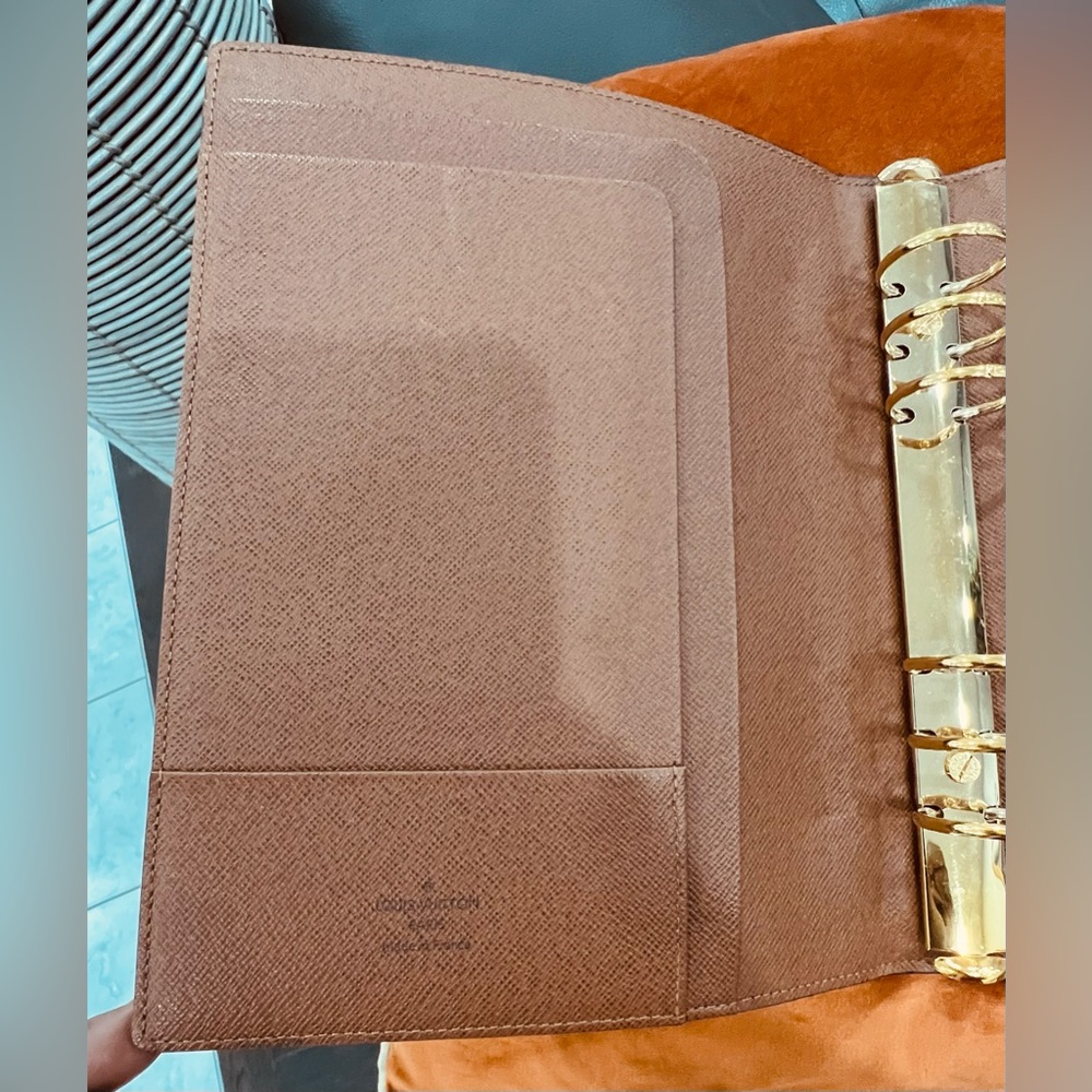 COPY - Authentic Louis Vuitton Monogram Agenda GM/ Large Ring Agenda Cover - Picture 4 of 16